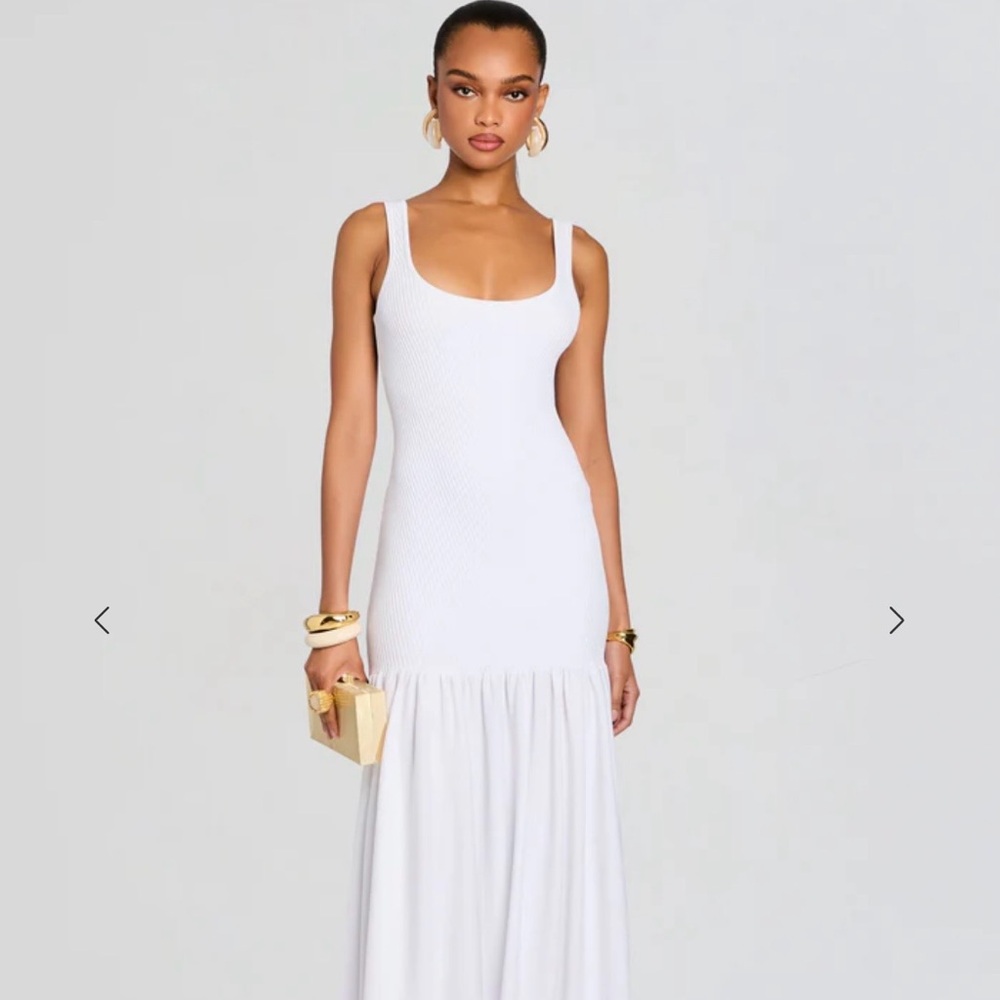 Retrofete White Maxi Dress